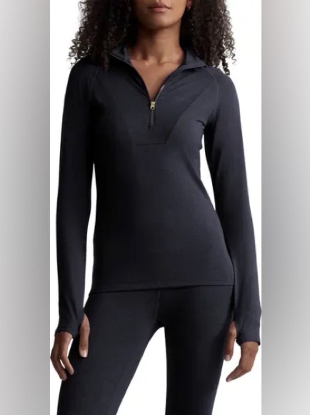 Varley Always Warm Half-Zip Baselayer Size XS